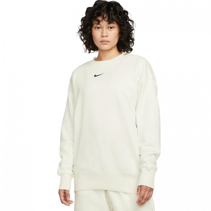 Hanorac Nike W NSW STYLE FLC CREW OS DQ5733-133 - imagine №3