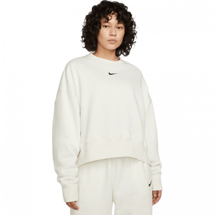 Толстовка Nike W NSW STYLE FLC CREW OOS DQ5761-133 - изображение №3