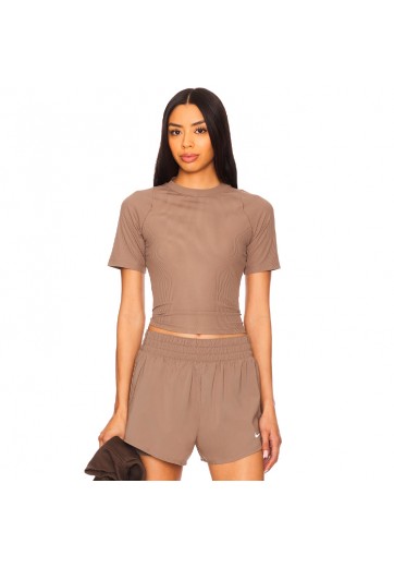 Футболка Nike W NK INF DF SS TOP WD RIB