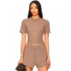 Футболка Nike W NK INF DF SS TOP WD RIB HF2772-233
