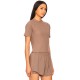 Футболка Nike W NK INF DF SS TOP WD RIB HF2772-233 - 3