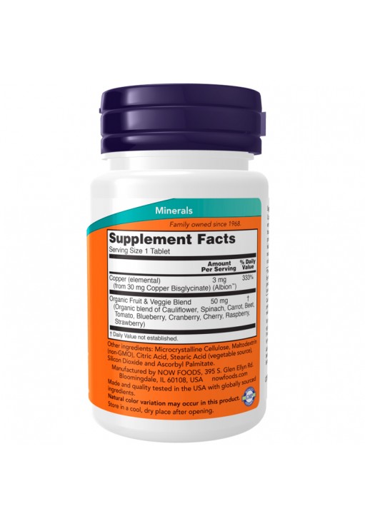 Vitamine Now Foods Copper Glycinate