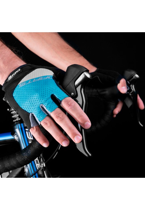 Manusi p/biciclisti Force F DARTS gel