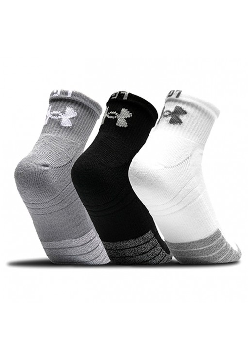 Носки Under Armour UA U HEATGEAR QUARTER 3PK