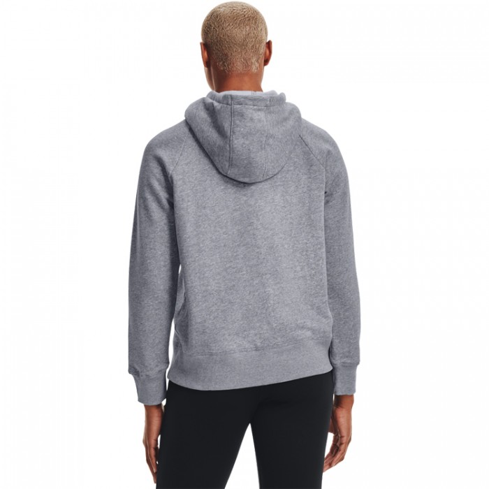 Hanorac Under Armour Rival Fleece Logo Hoodie 1356318-035 - imagine №4