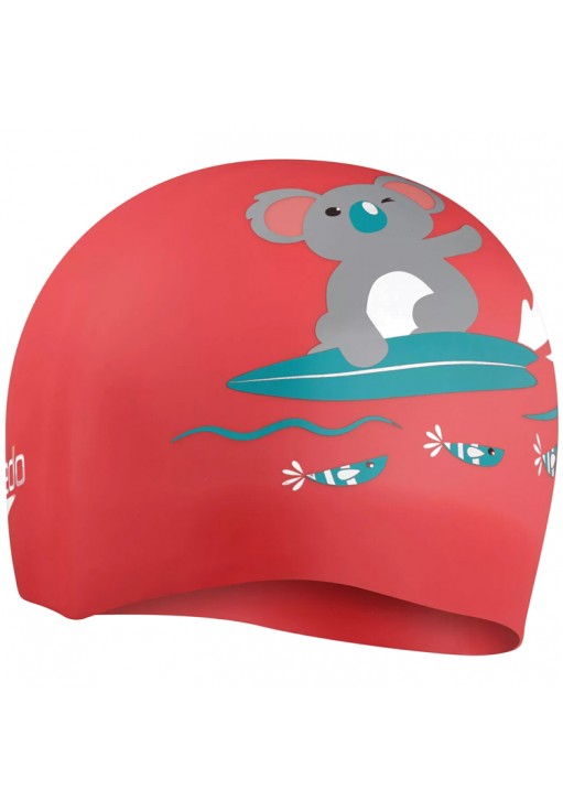 Casca de inot silicon Speedo SLOGAN PRT CAP JU