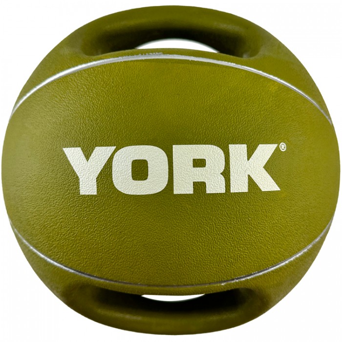 Медицинский мяч 9 кг YORK Medicine Ball with Handles 80735