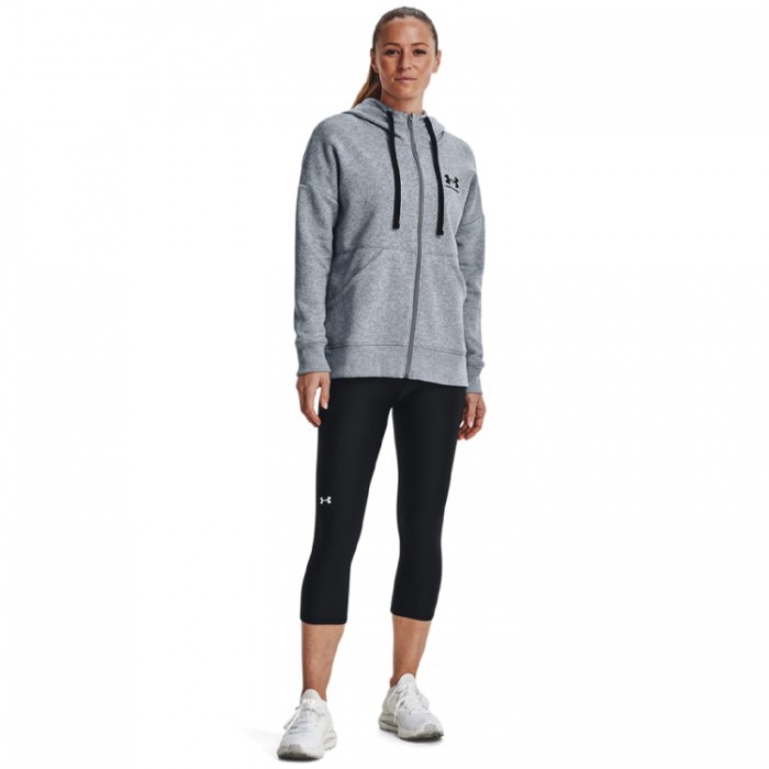 Толстовка Under Armour RIVAL FLEECE FZ HOODIE 1356400-036 - изображение №5