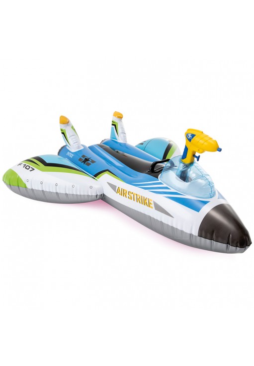 Матрас INTEX AVION CU PISTOL DE APA 3+