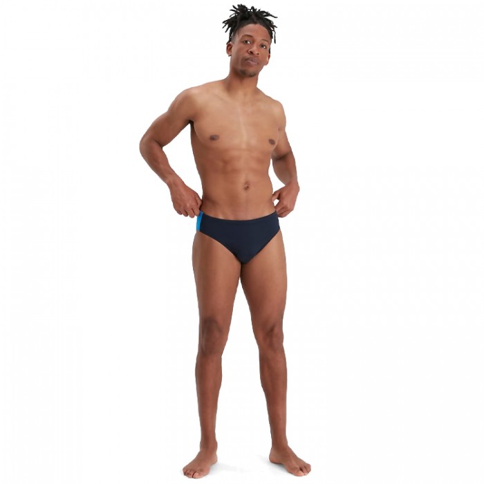 Slipi Speedo BOOM LOGO SPLICE 7CM BRIEF AM 8-12824F436 - imagine №3