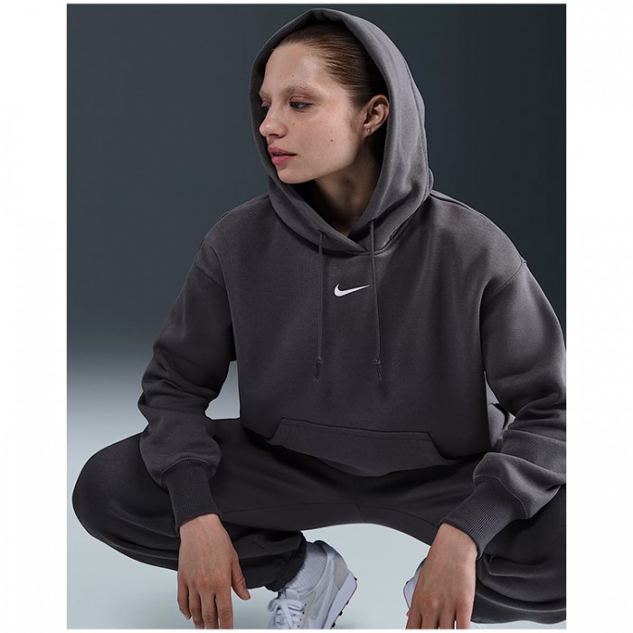 Толстовка Nike W NSW STYLE FLC PO HOODIE OS DQ5860-036 - 5