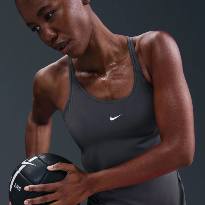 Maiou Nike W NK ONE CLSC DF STRPY TANK WT IB9389-036 - 2