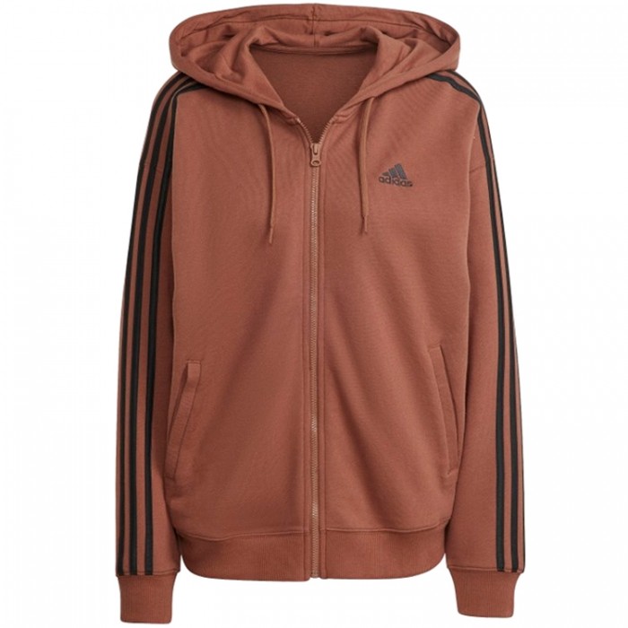 Толстовка Adidas W 3S FT FZ O HD HOODY FULLZIP IL3436