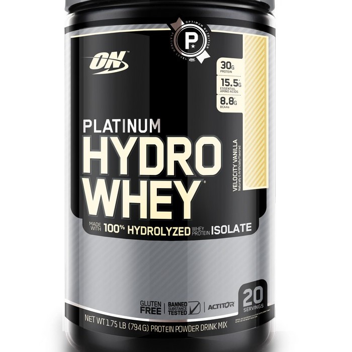 Гидролизат протеина Optimum Nutrition ON PLATINUM HYDROWHEY VELOCTY VAN 1.75LB 1076037 - 3