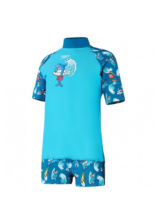Costum de baie Speedo PRT SS RASH TOP ASHT
