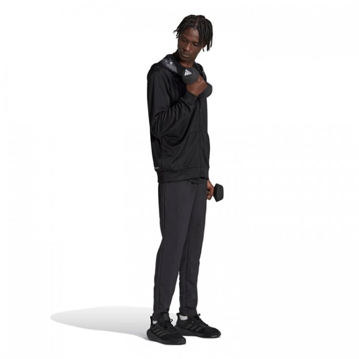 Hanorac Adidas TR-ES+ BL FZ JA IB8137 - 3
