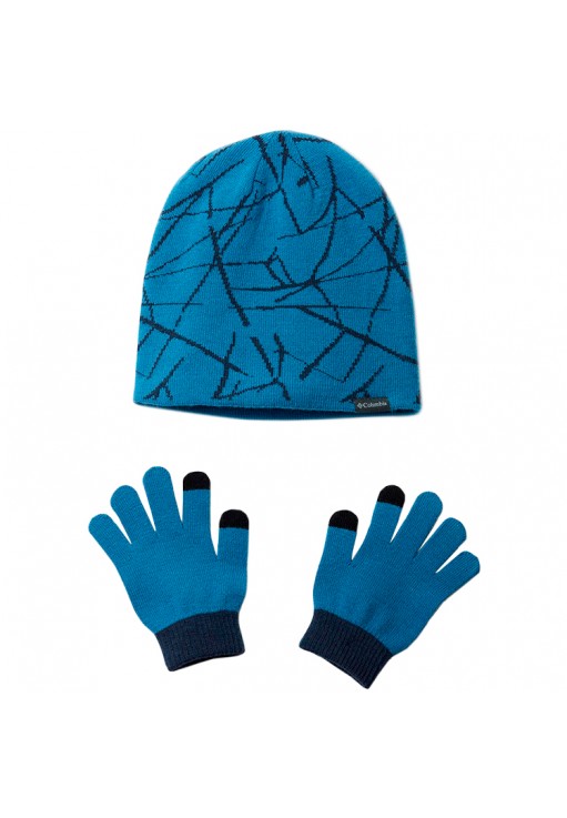 Manusi Columbia Youth Hat and Glove Set ll