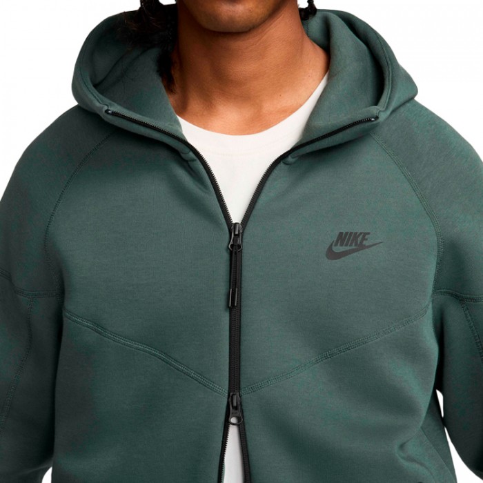 Hanorac Nike M NK TCH FLC FZ WR HOODIE FB7921-338 - imagine №4