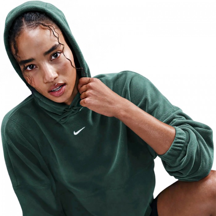 Толстовка Nike W NK ONE TF PO HOODIE POLAR FV8076-338 - 2