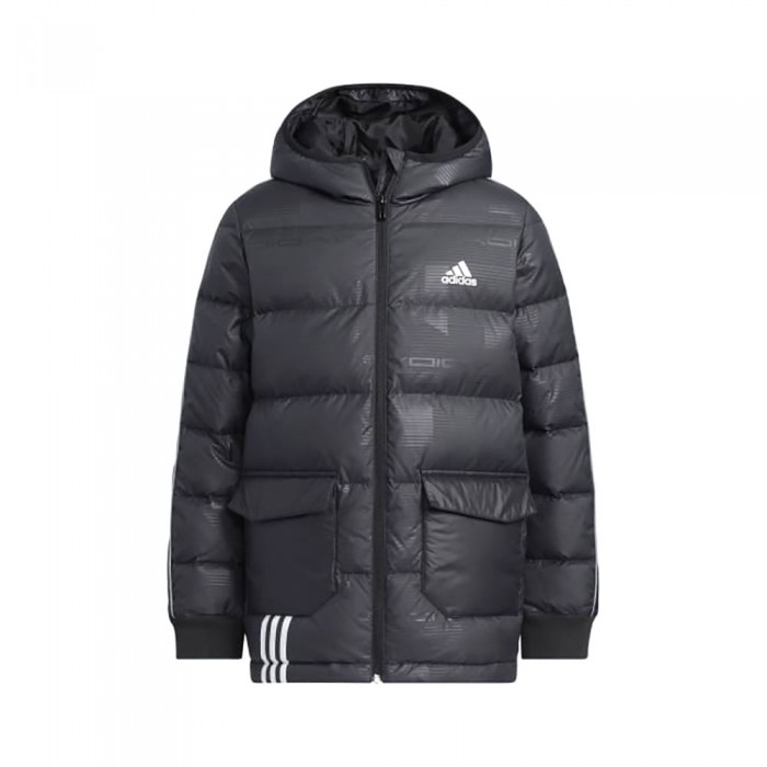 Куртка Adidas YK AOP DOWN JKT     BLACK H45038
