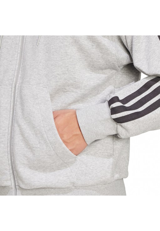 Толстовка Adidas M 3S FT FZ HD