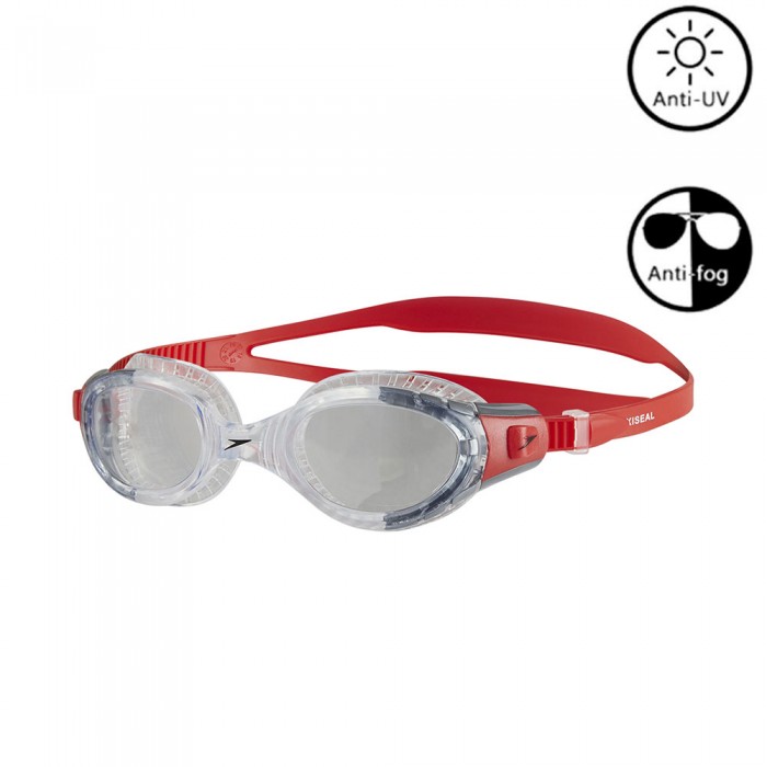 Очки для плавания Speedo FUT BIOF FSEAL GOG AU RED/CLEAR 395000