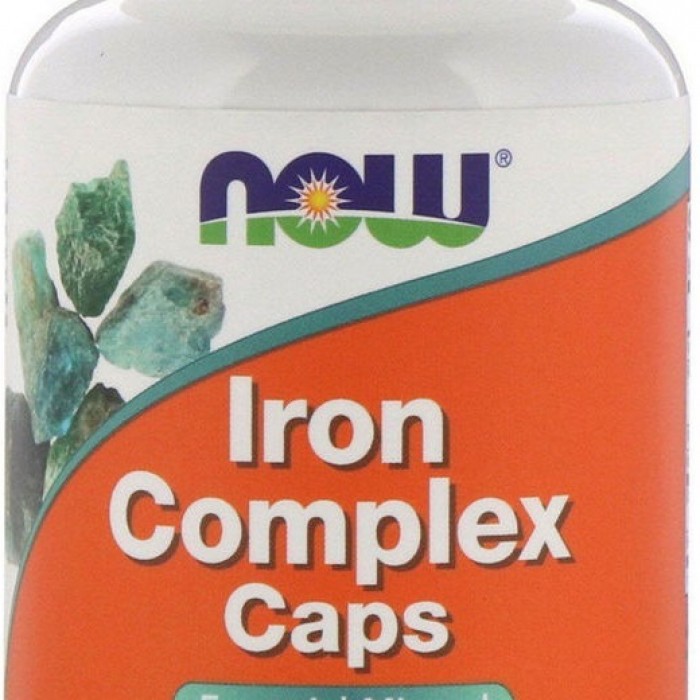 Витамины Now Foods IRON COMPLEX  100 TABS 1440 - изображение №3