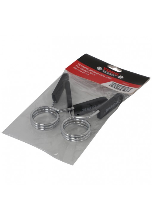 Зажимы для грифа YORK Olympic Spring Collars (2986)