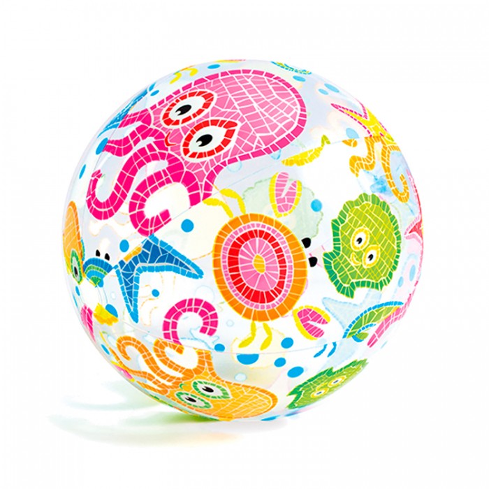 Игрушка надувная INTEX Inflatable ball 3+ 59040 - изображение №3
