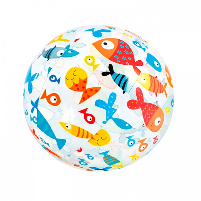 Игрушка надувная INTEX Inflatable ball 3+ 59040 - изображение №4