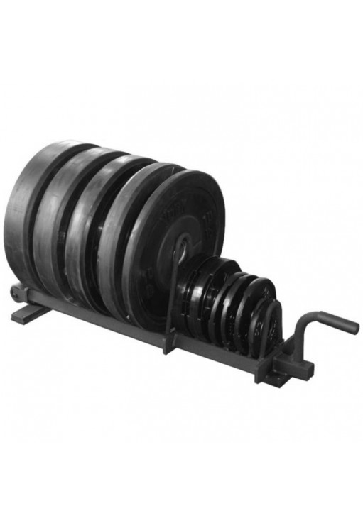 Стойка для дисков YORK Horizontal Bumper Plate Rack - Half Rack