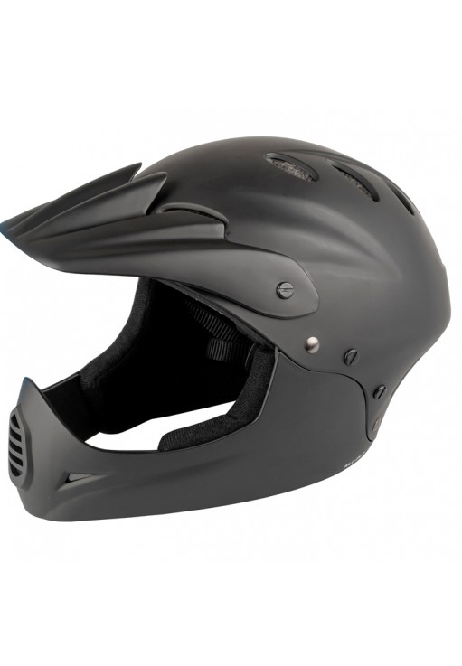 Casca M-WAVE All-In-1 matt black Fullface/Downhill Helmet