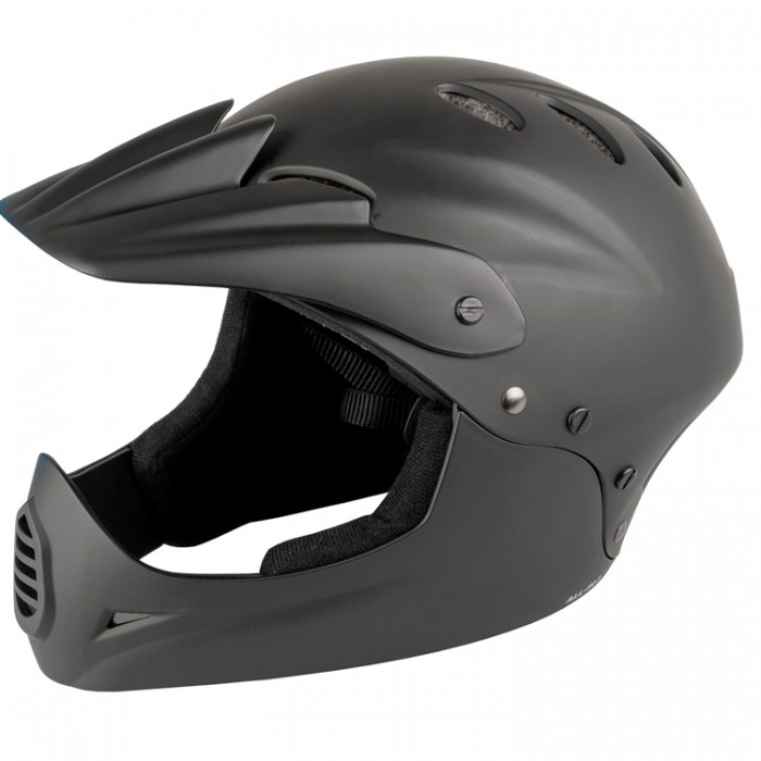 Шлем M-WAVE All-In-1 matt black Fullface/Downhill Helmet 731140