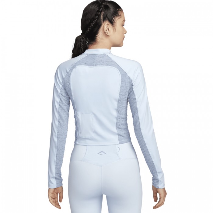 Толстовка Nike W NK TRAIL DF LS TOP FN4706-440 - 3