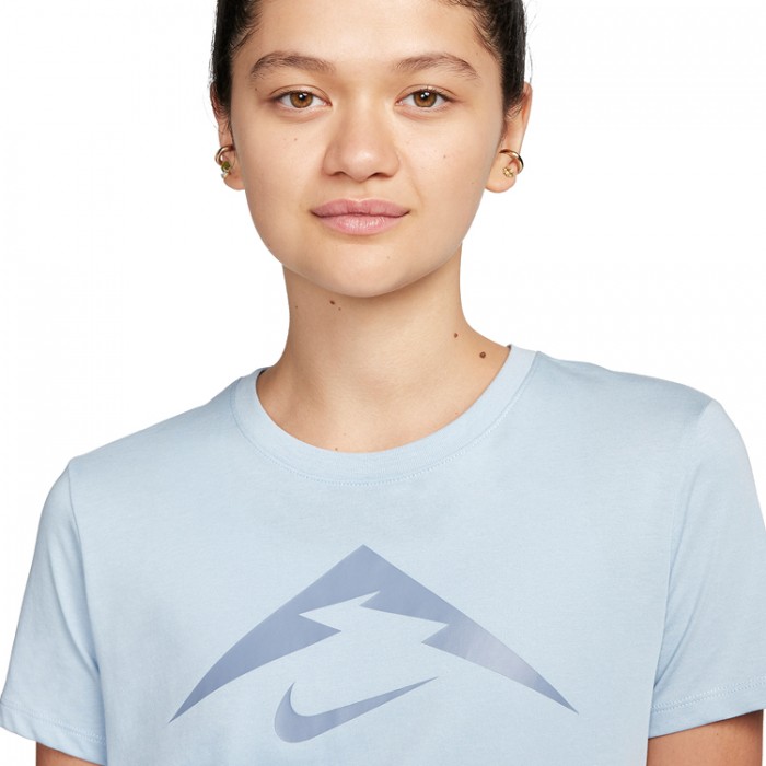 Футболка Nike W NK DF TRAIL TEE FQ4987-440 - изображение №2