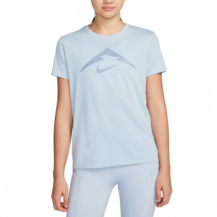 Футболка Nike W NK DF TRAIL TEE FQ4987-440 - изображение №4