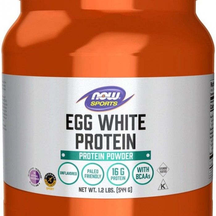 Proteina din ou Now Sports EGG WHITE POWDER  1.2 LBS NS2040 - imagine №2