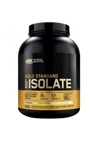 Isolat proteic Optimum Nutrition Gold Standard 100% Isolate Rich Vanilla 2.91lb