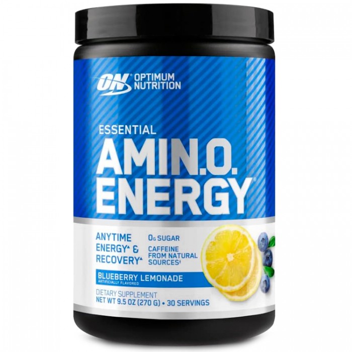 Aminoacizi Optimum Nutrition Essential Amino Energy Blueberry Lemon 270g 1122241