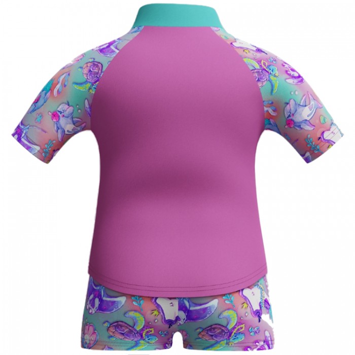 Costum de baie Speedo DIGI PT SS RASH TOP SET 8-00374618241 - 2