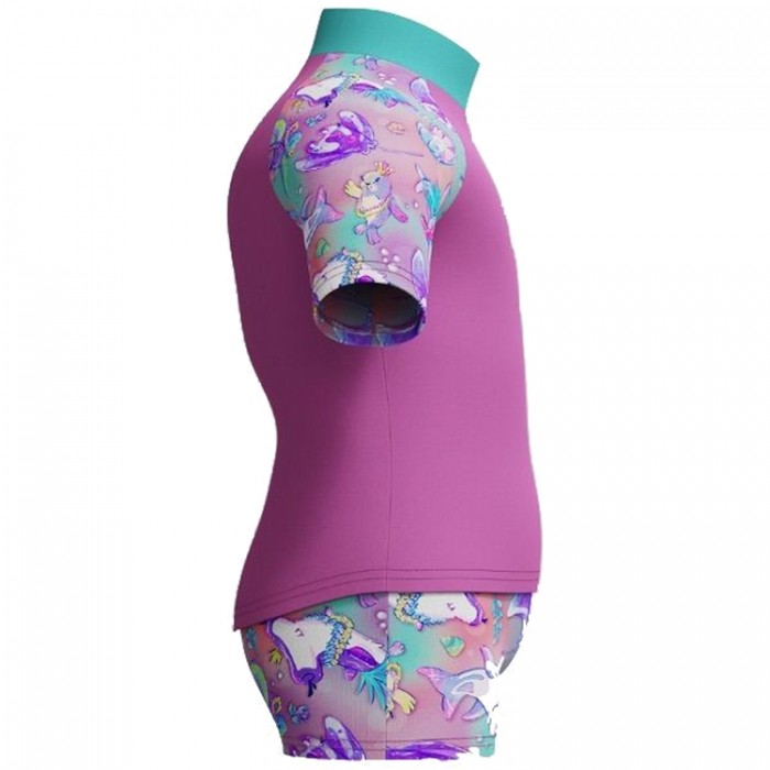 Costum de baie Speedo DIGI PT SS RASH TOP SET 8-00374618241 - 3