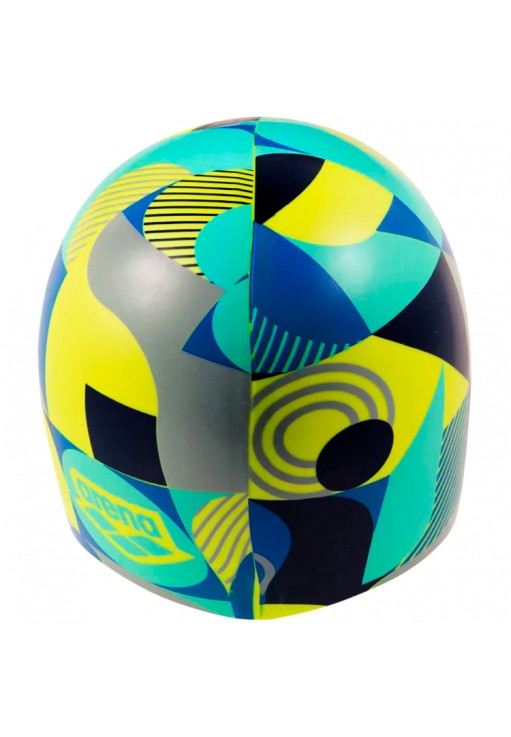 Силиконовая шапочка для плавания Arena Print Jr