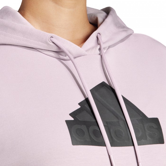 Толстовка Adidas W FI BOS OH HD IS3641 - изображение №3