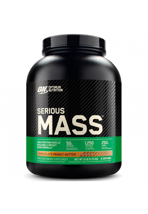 Гейнер Optimum Nutrition SERIOUS MASS CHOCOLATE Peanut Butter 6lb