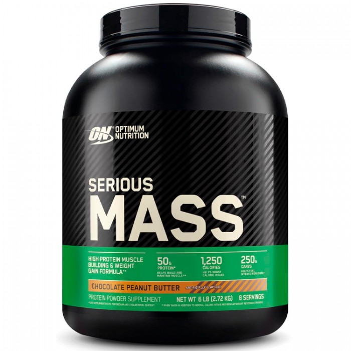 Гейнер Optimum Nutrition SERIOUS MASS CHOCOLATE Peanut Butter 6lb 1117242