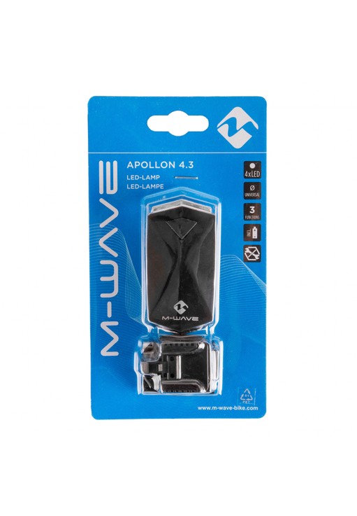 Передний фонарь M-WAVE APOLLON 4.3