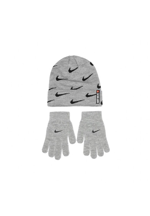 Набор шапка + перчатки Nike SWOOSH REPEAT BEANIE SET