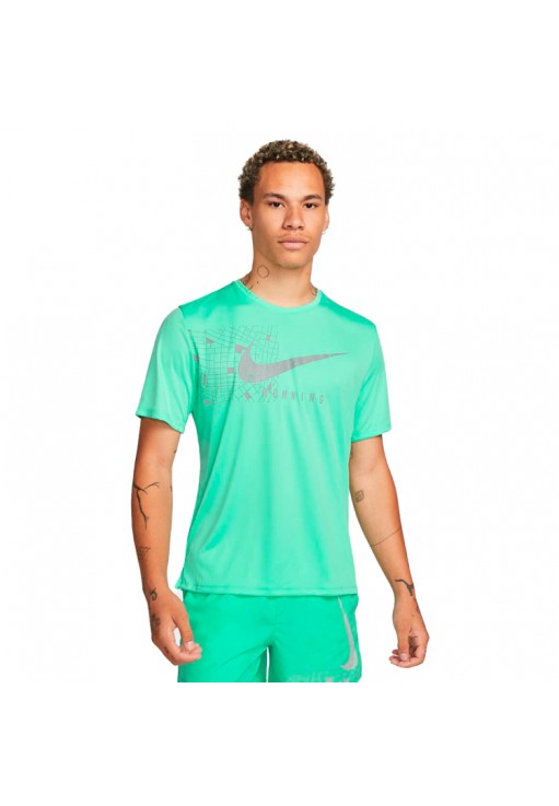 Футболка Nike M NK DF UV MILER RUNDVN SS GFX
