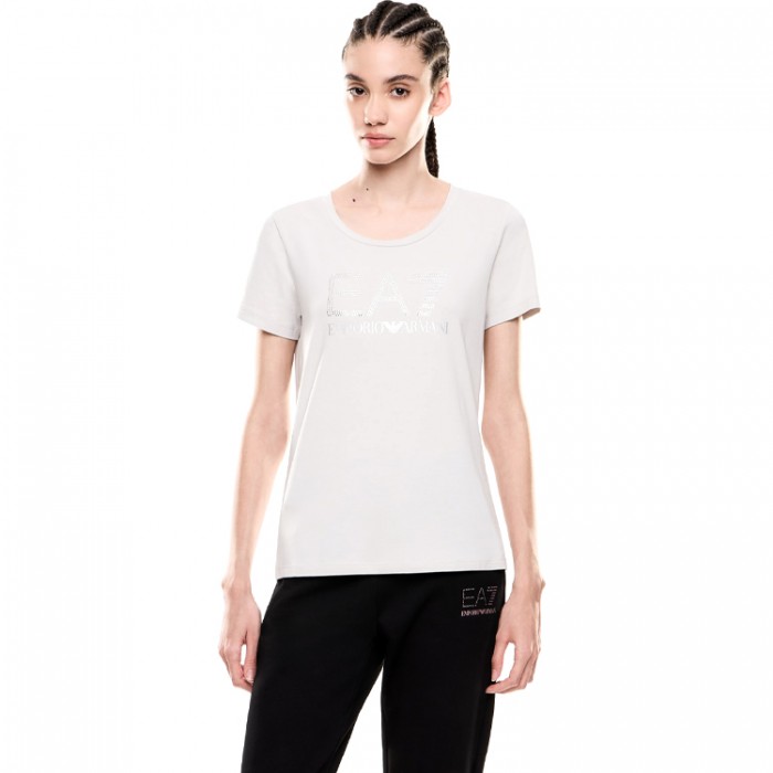 Tricou EA7 EMPORIO ARMANI TRAIN LOGO SERIES W TEE SS RN 7W000536-AF10373-MC043 Tricou EA7 EMPORIO ARMANI TRAIN LOGO SERIES W TEE SS RN 7W000536-AF10373-MC043