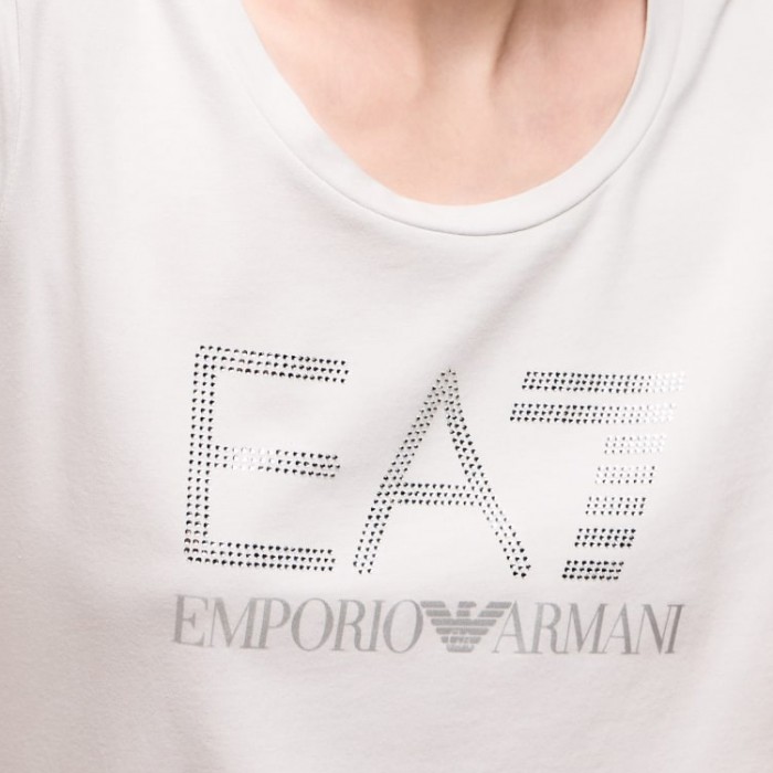Tricou EA7 EMPORIO ARMANI TRAIN LOGO SERIES W TEE SS RN 7W000536-AF10373-MC043 - 2 Tricou EA7 EMPORIO ARMANI TRAIN LOGO SERIES W TEE SS RN 7W000536-AF10373-MC043 - 2